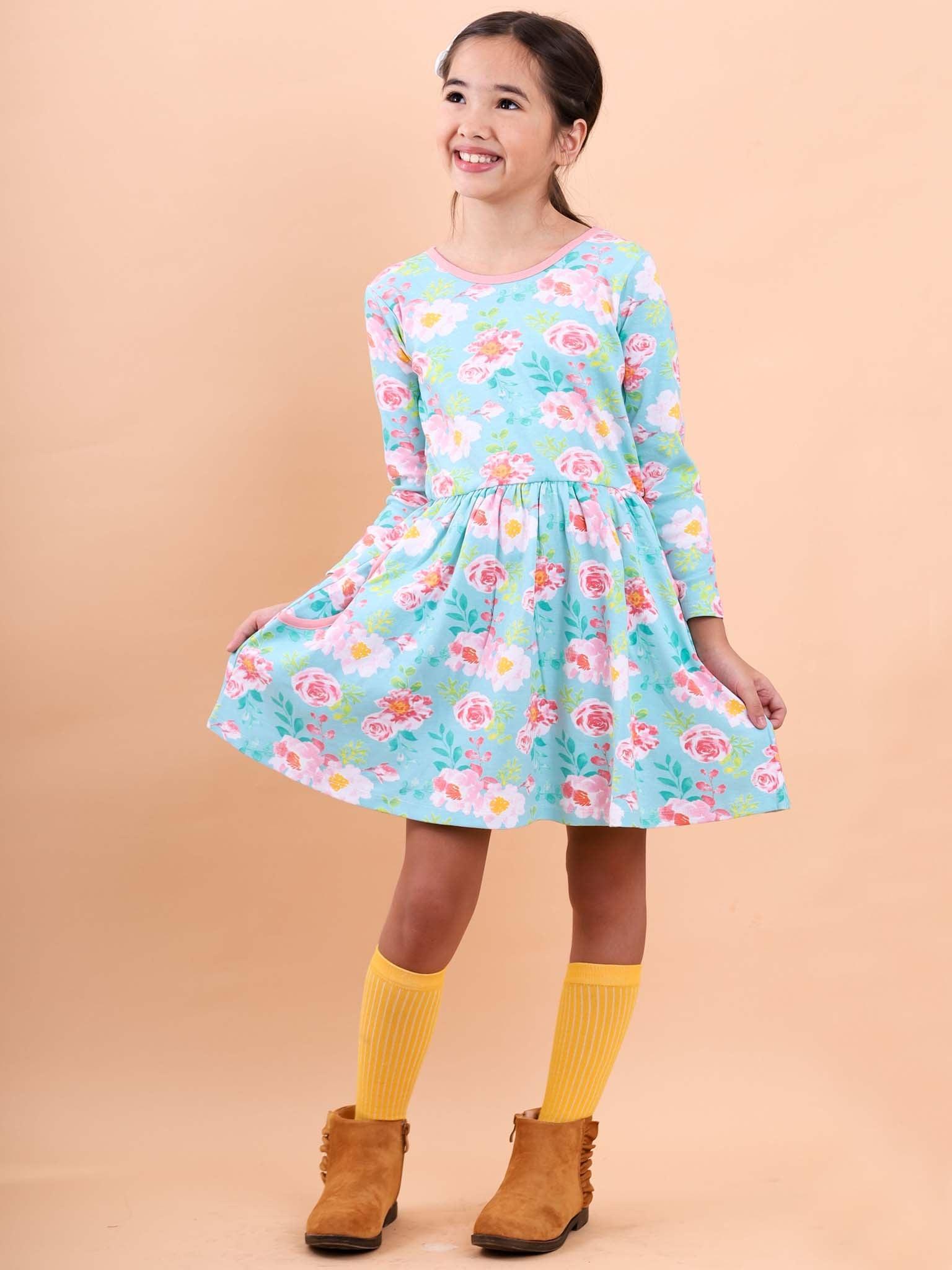 Flower dress for girls