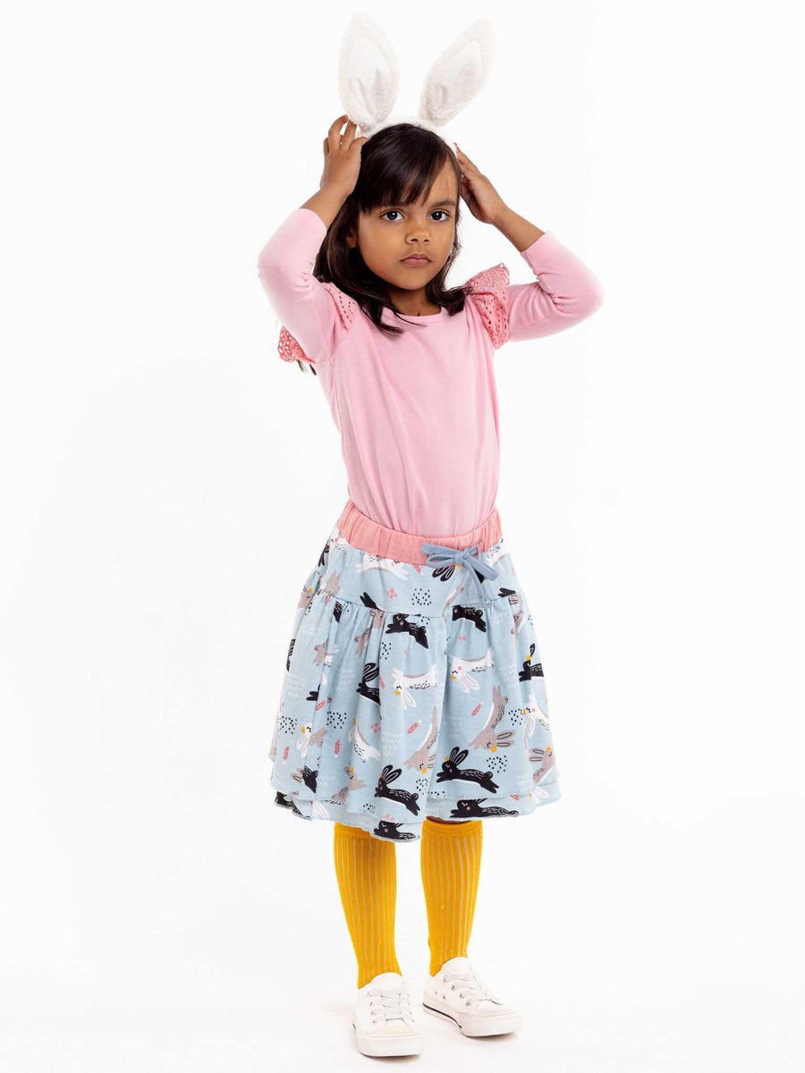 Karla Jersey Bunny Skirt - Final Sale