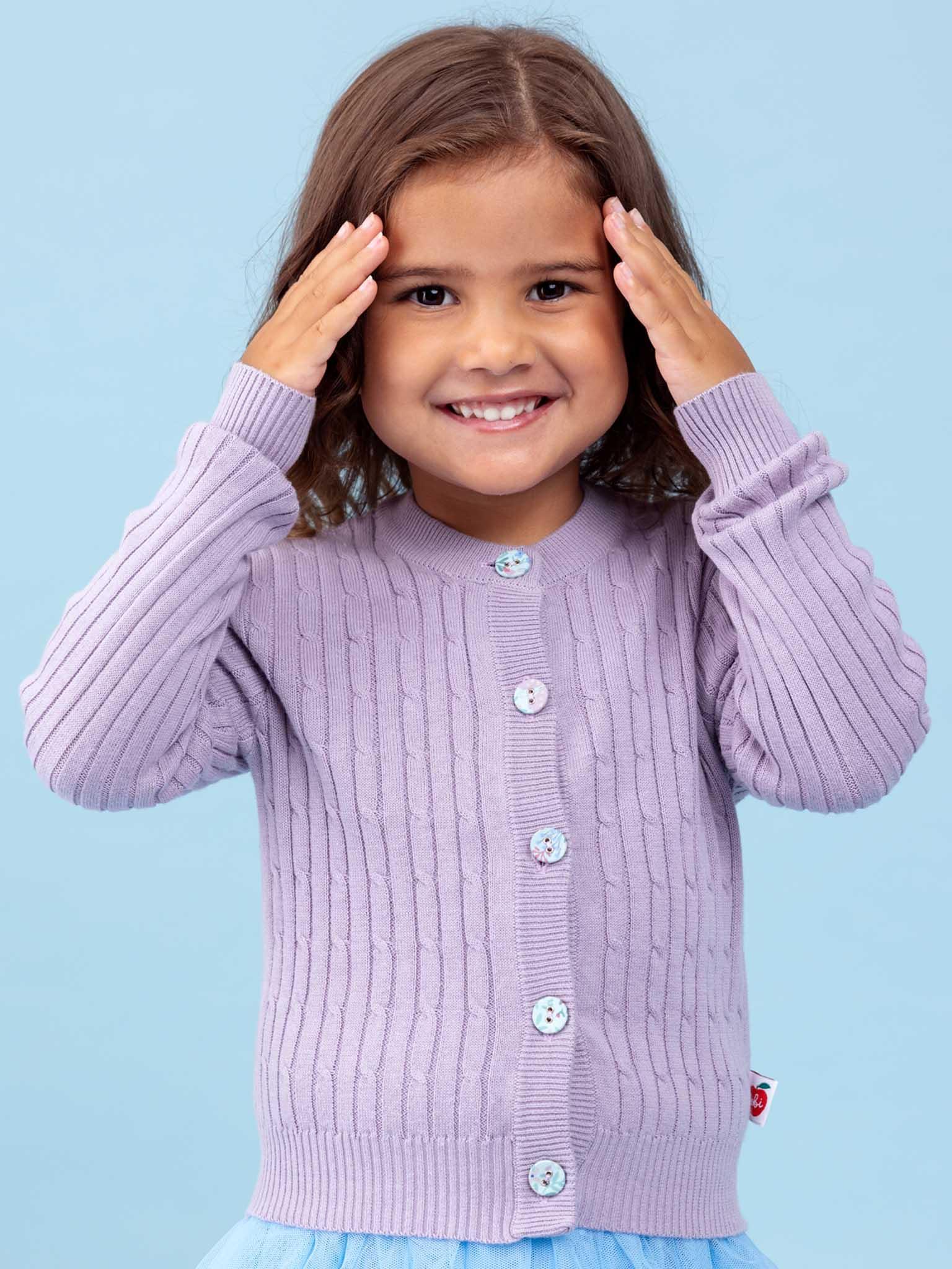 Maxine Cardigan Iris - Oobi