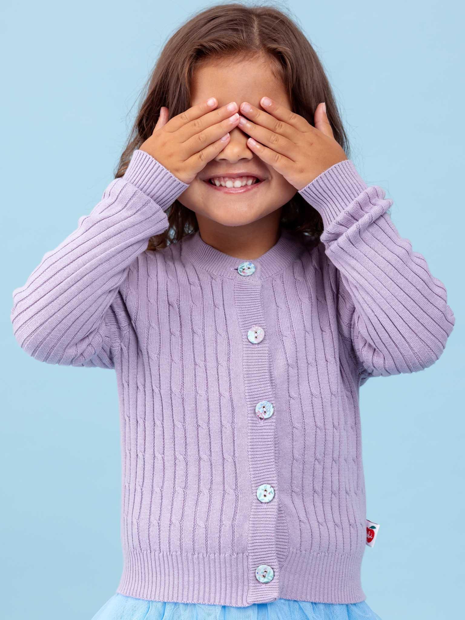 Maxine Cardigan Iris - Oobi