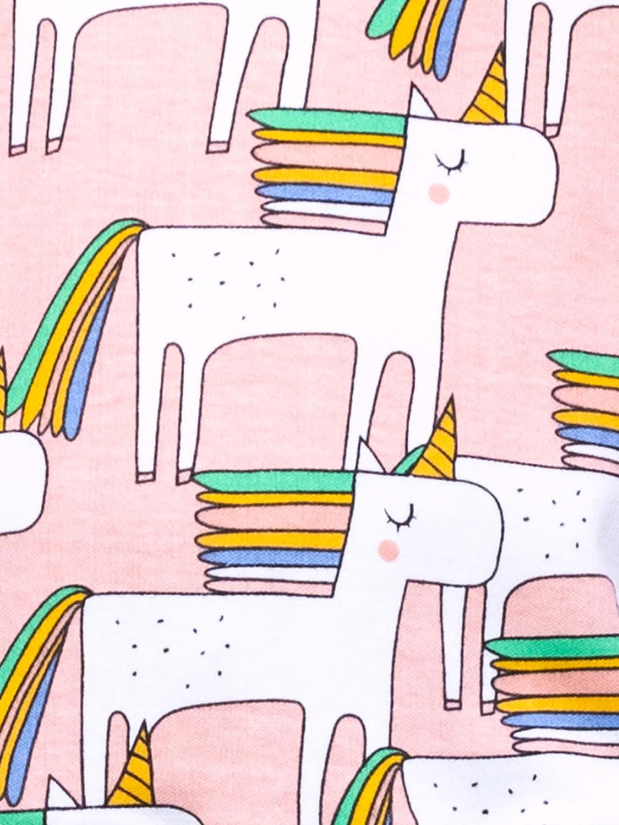 Unicorn Pink Hoodie Dress
