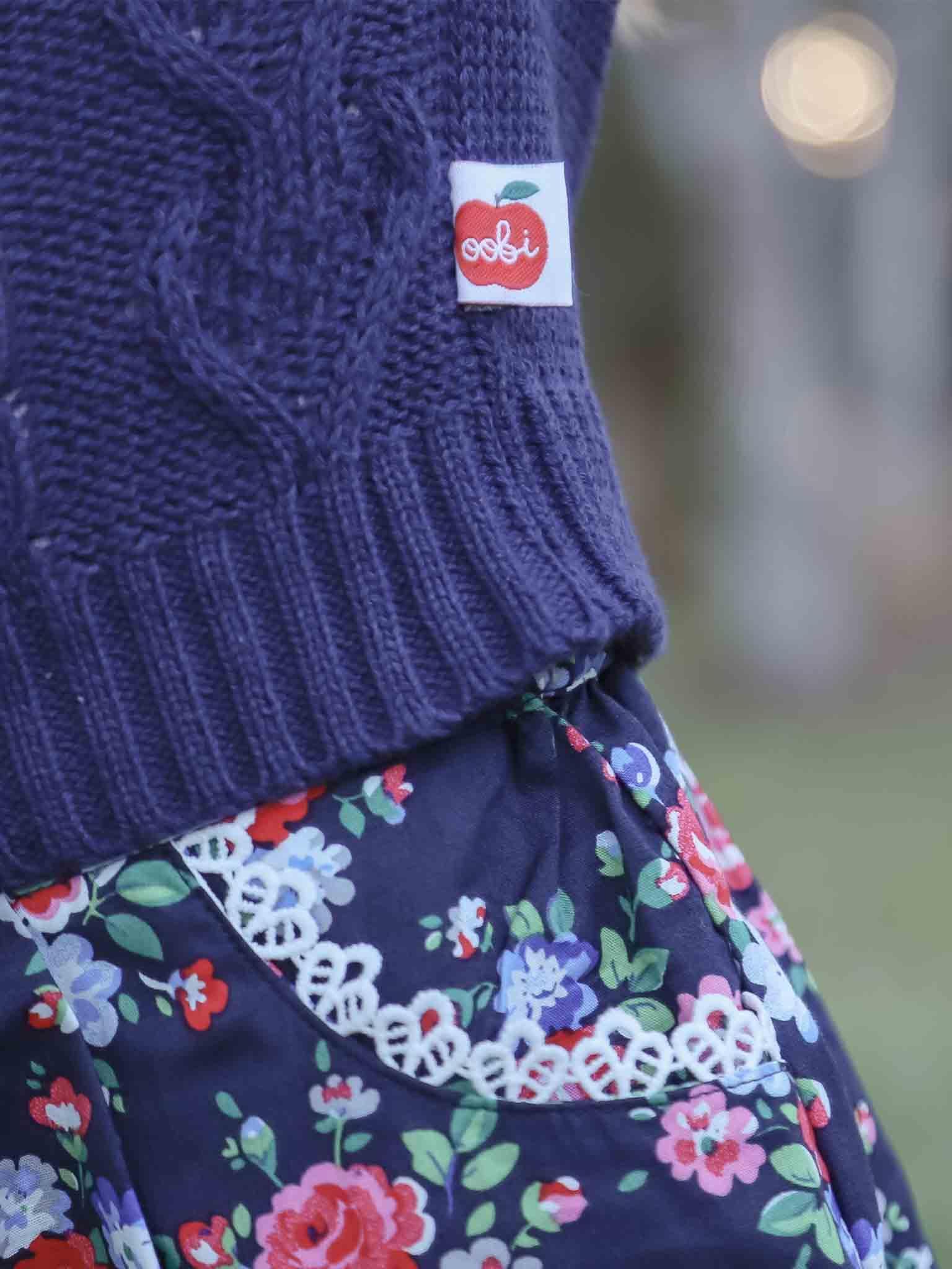 Navy blue cardigan for kids