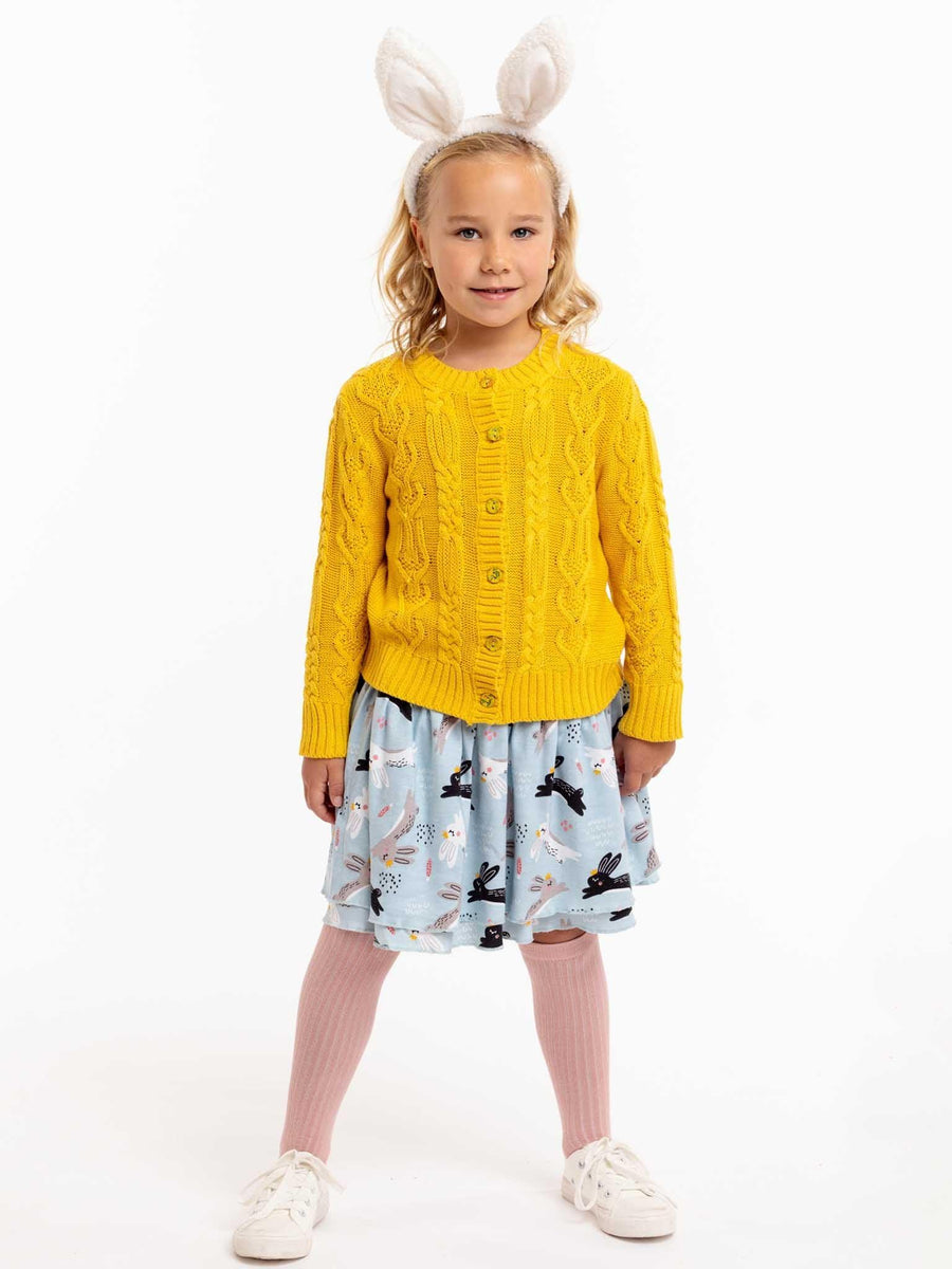 Karla Jersey Bunny Skirt - Final Sale